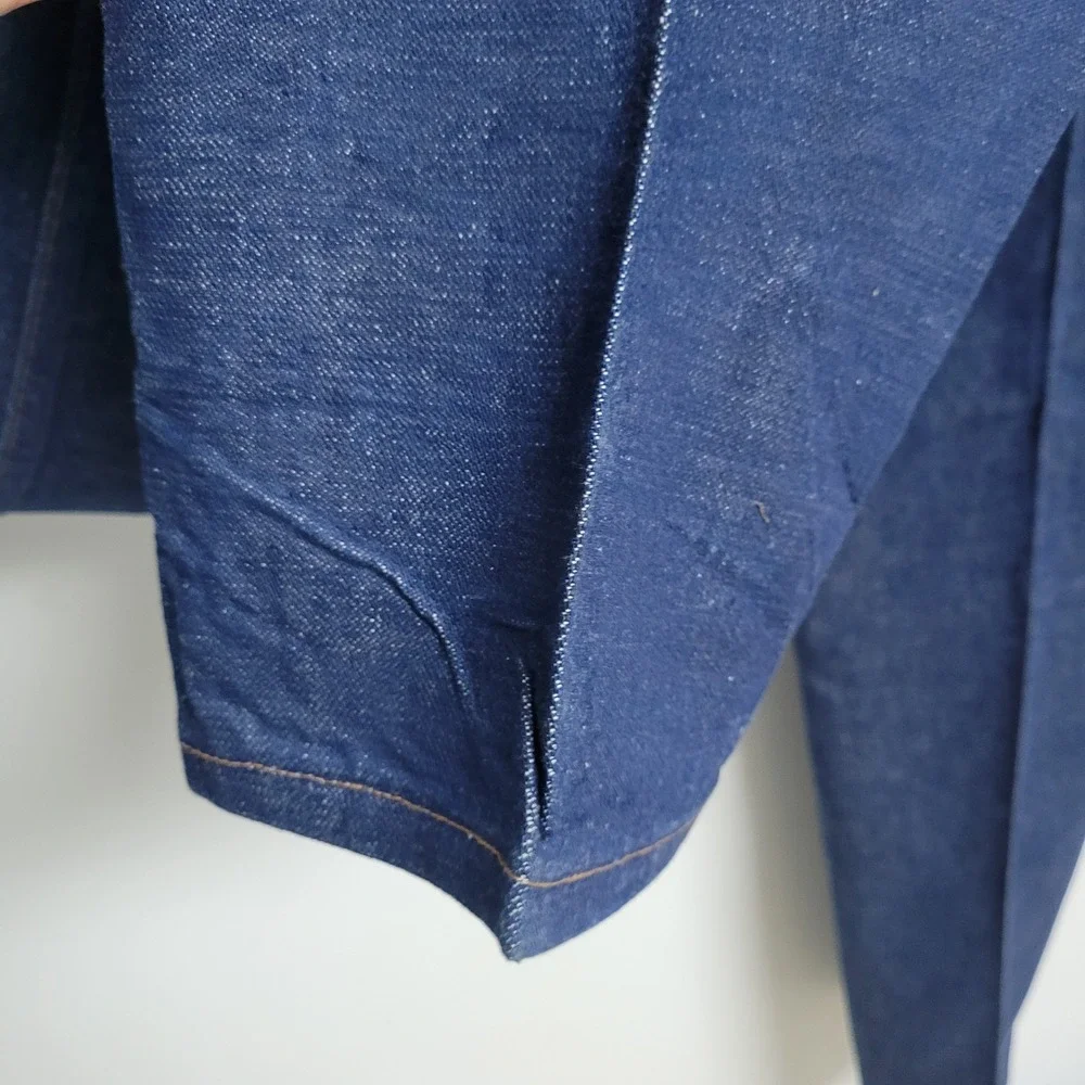 Vintage Wrangler 13MWZ Blue Denim Jeans USA Made 34x36 LM8-A989-002 Mens